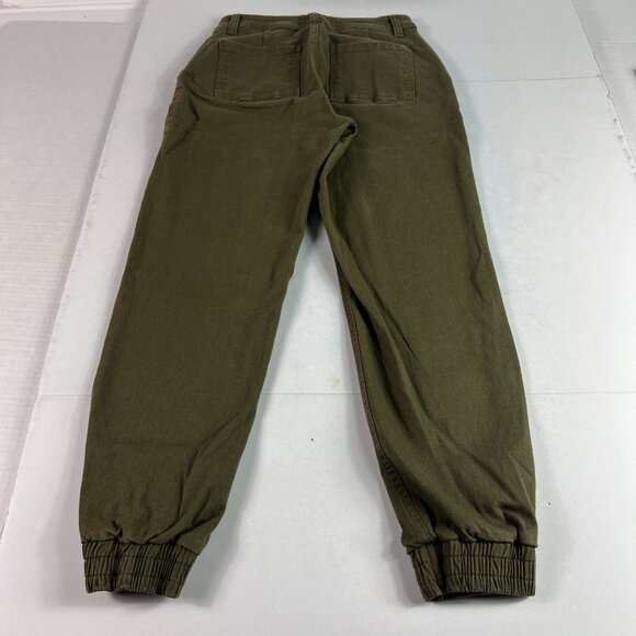 LTJ Letter To Juliet Pants Women's 25x25* Mid Rise Jogger Green Faded Tag XS - Picture 9 of 16